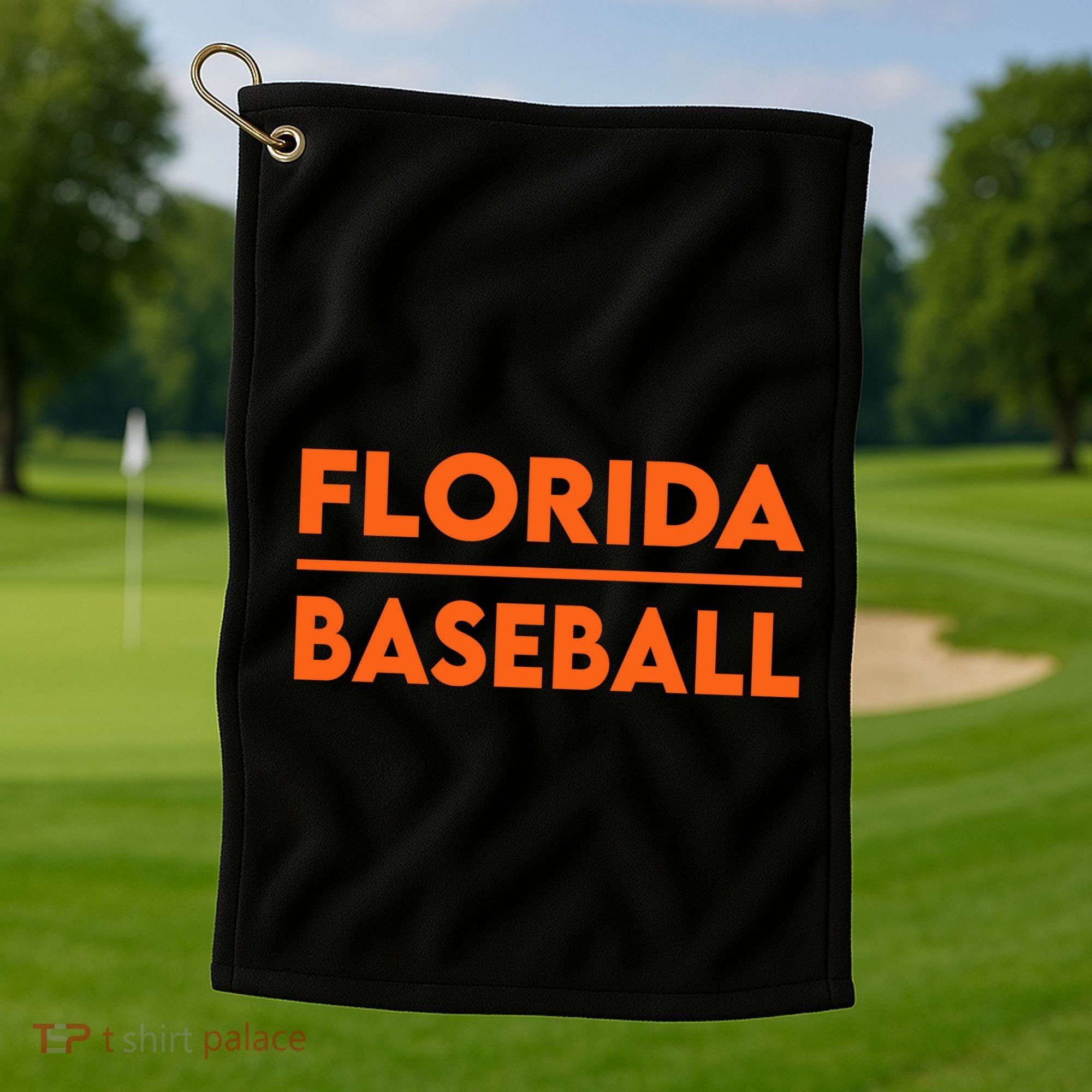 Florida FL Football Fans Gator State Pride Golf Towel