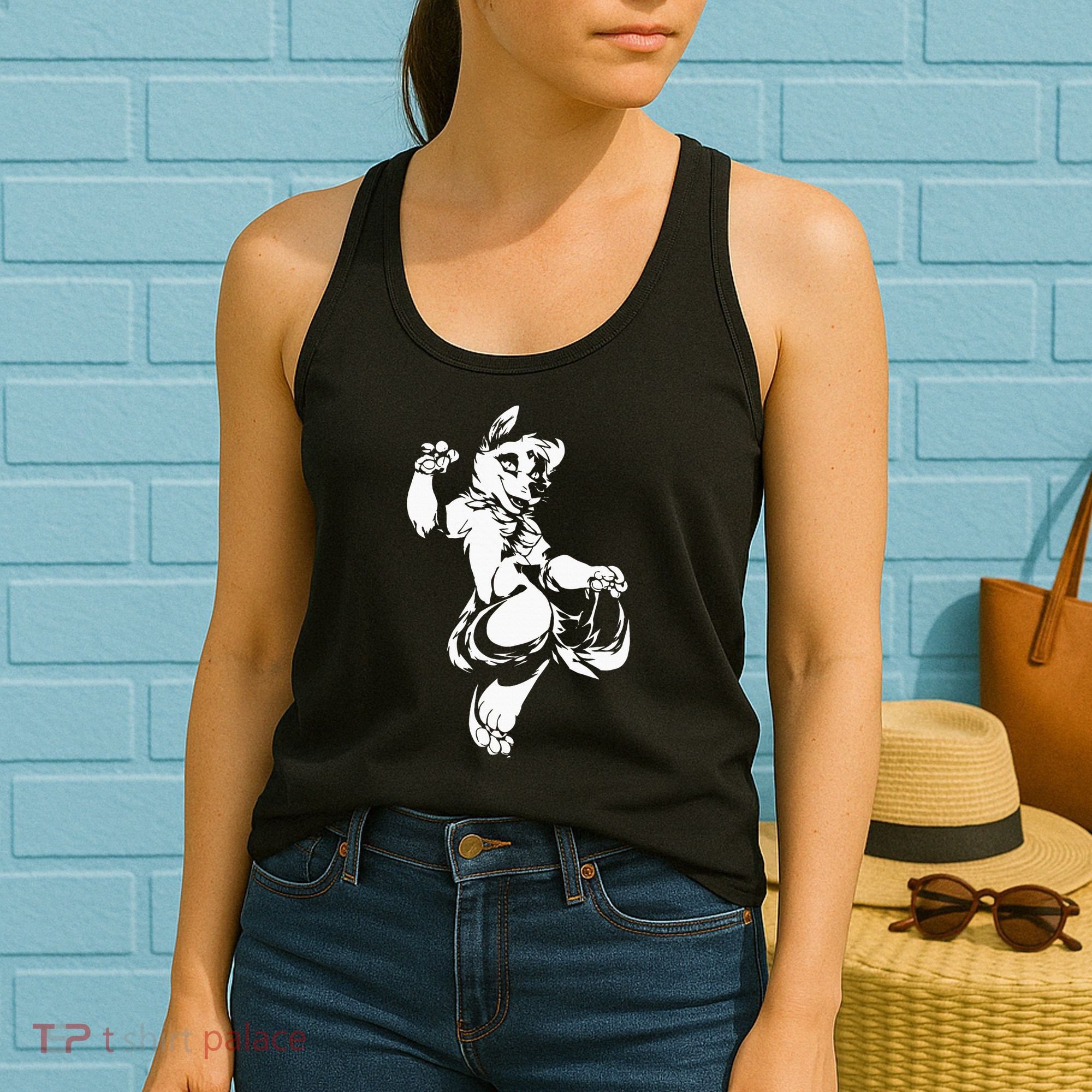 Fursuit Fox Furries  Fursona Furry Fandom  Women's Tank Top