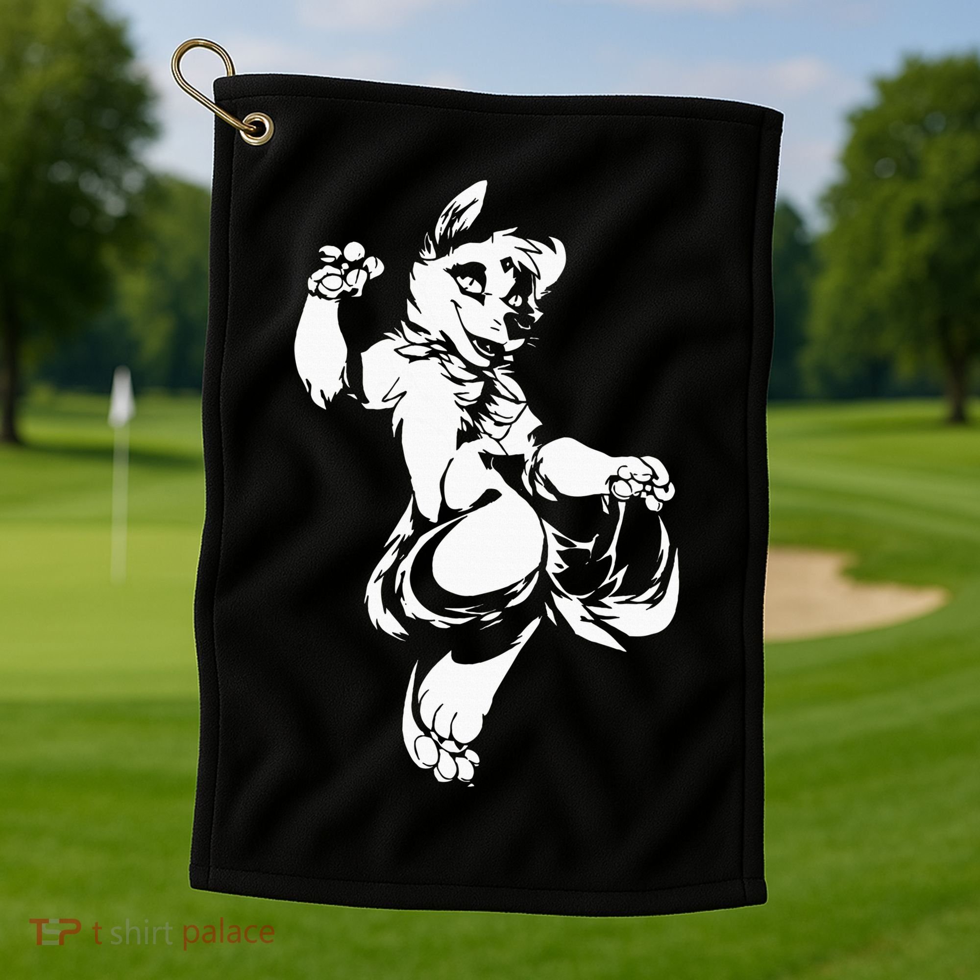 Fursuit Fox Furries  Fursona Furry Fandom  Golf Towel