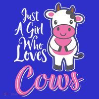 Funny Farming Farm Just A Girl Who Loves Cows Gift Mousepad thumb 1