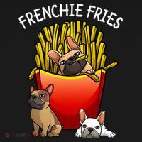 Funny Frenchie Fries French Bulldog Lover Gift Women's Hoodie thumb 2
