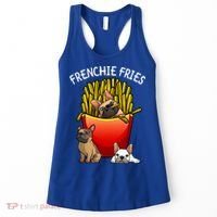 Funny Frenchie Fries French Bulldog Lover Gift Women's Tank Top thumb 0
