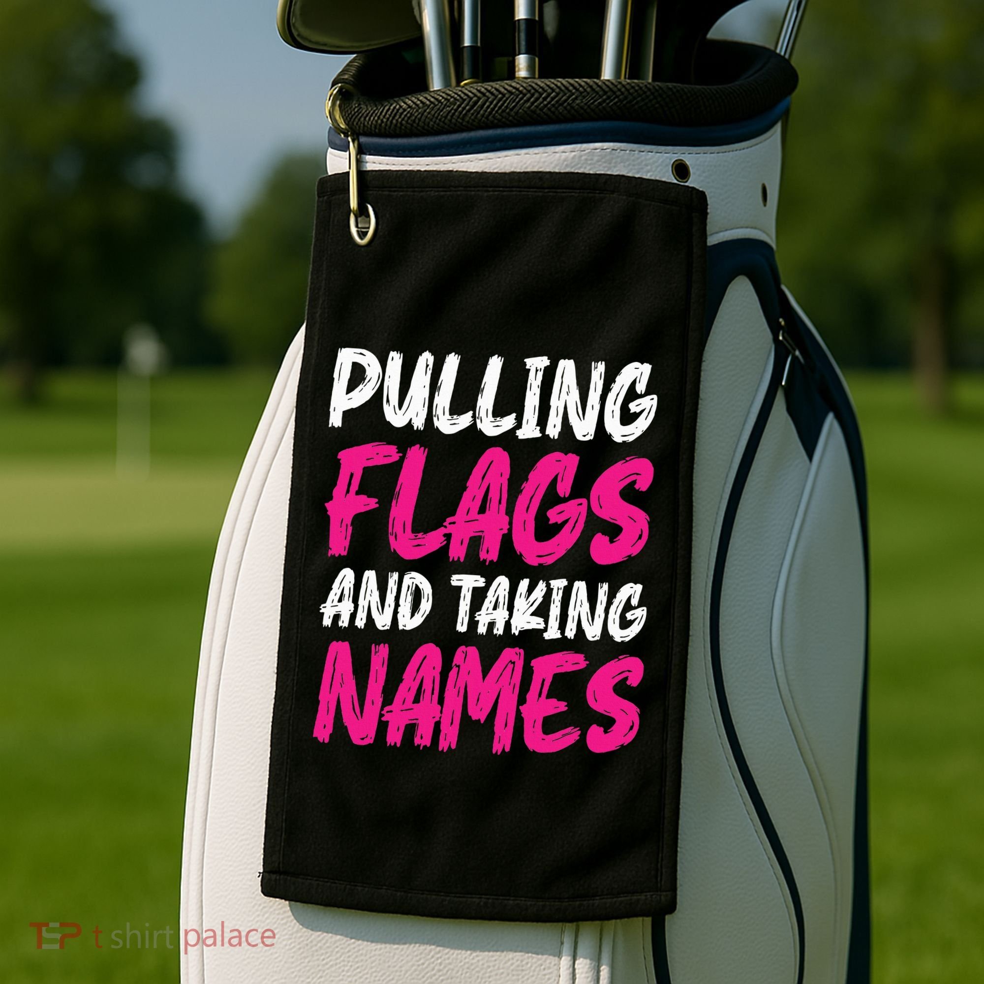 Flag Football Golf Towel
