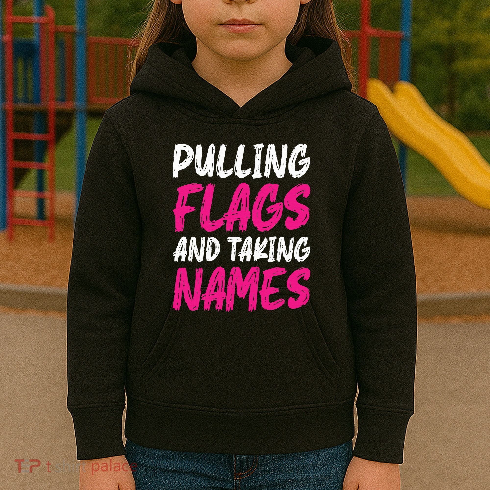 Flag Football Kids Hoodie