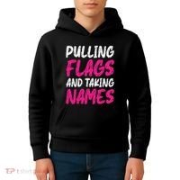Flag Football Kids Hoodie thumb 4