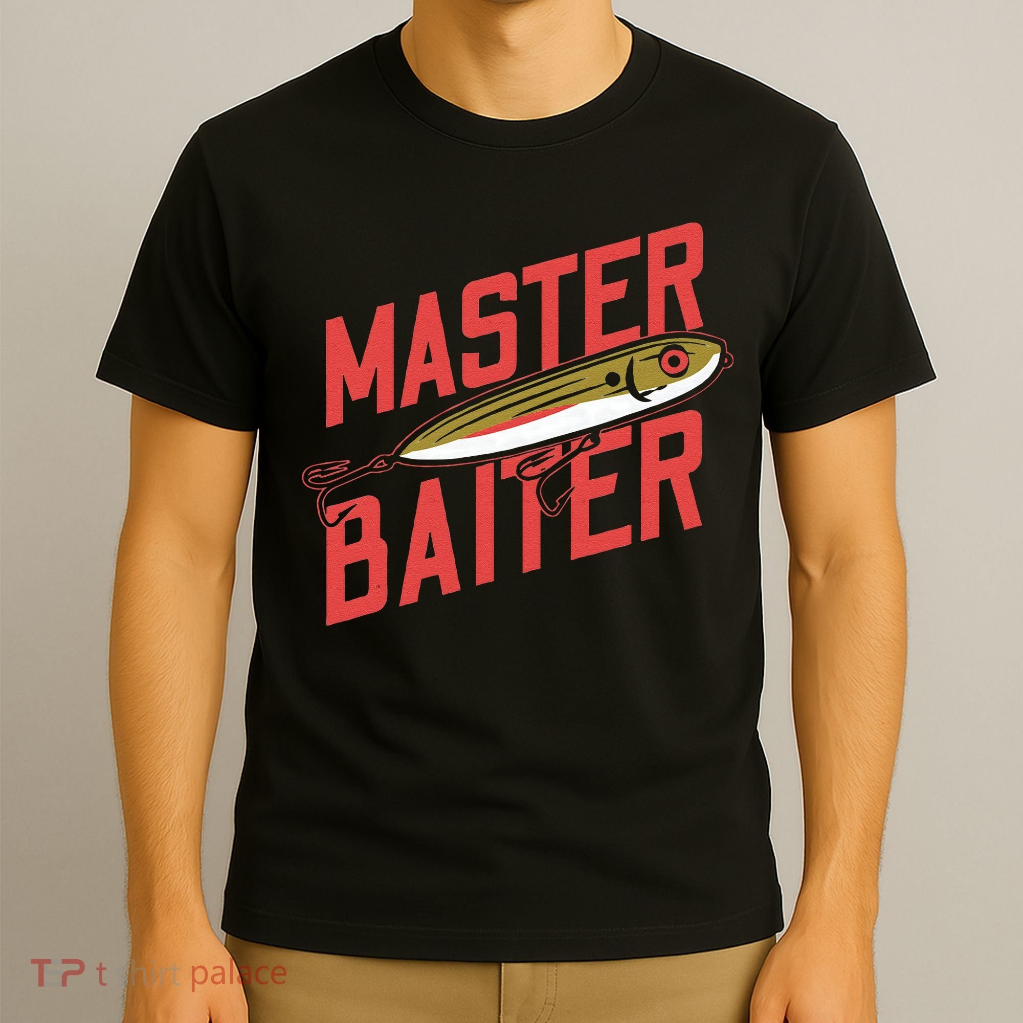 Funny Fishing Fisherman Master Baiter T-Shirt