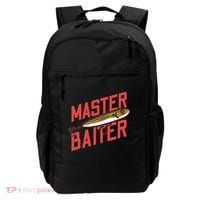 Funny Fishing Fisherman Master Baiter Backpack thumb 0