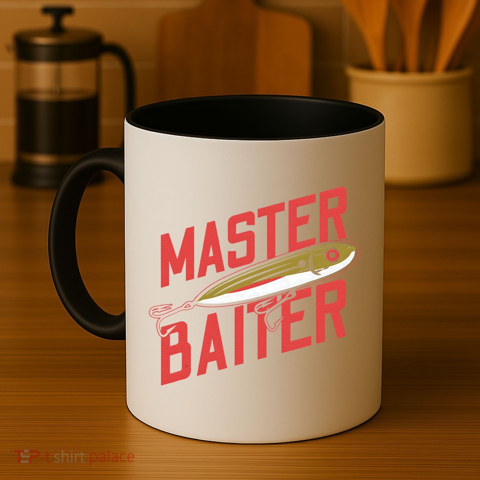 Funny Fishing Fisherman Master Baiter Coffee Mug