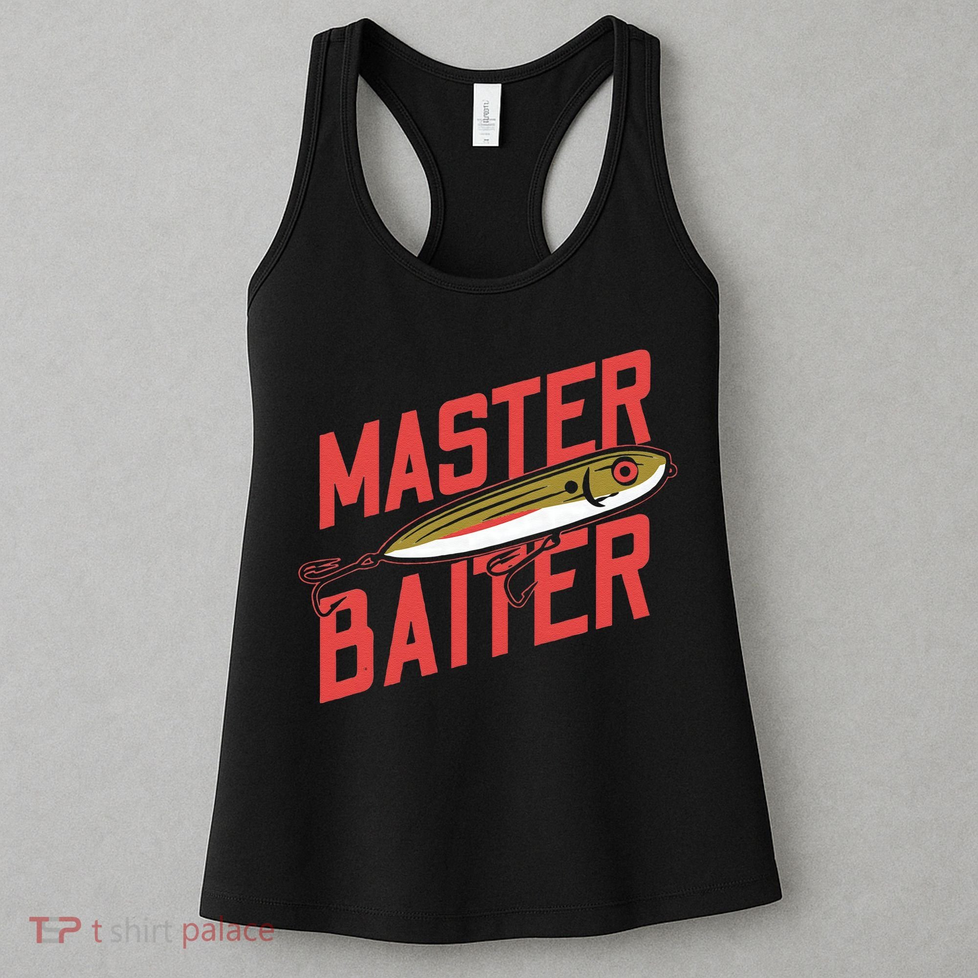Funny Fishing Fisherman Master Baiter Women's Tank Top