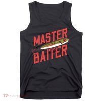 Funny Fishing Fisherman Master Baiter Tank Top thumb 0