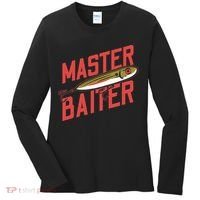Funny Fishing Fisherman Master Baiter Women's Long Sleeve Shirt thumb 0
