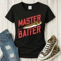 Funny Fishing Fisherman Master Baiter Women's T-Shirt thumb 3