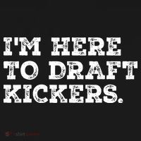 Funny Fantasy Football Draft Party Im Here To Draft Kickers Gift Ornament thumb 1