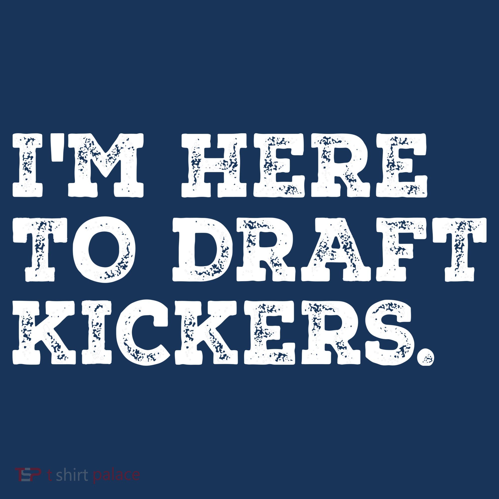 Funny Fantasy Football Draft Party Im Here To Draft Kickers Gift Apron