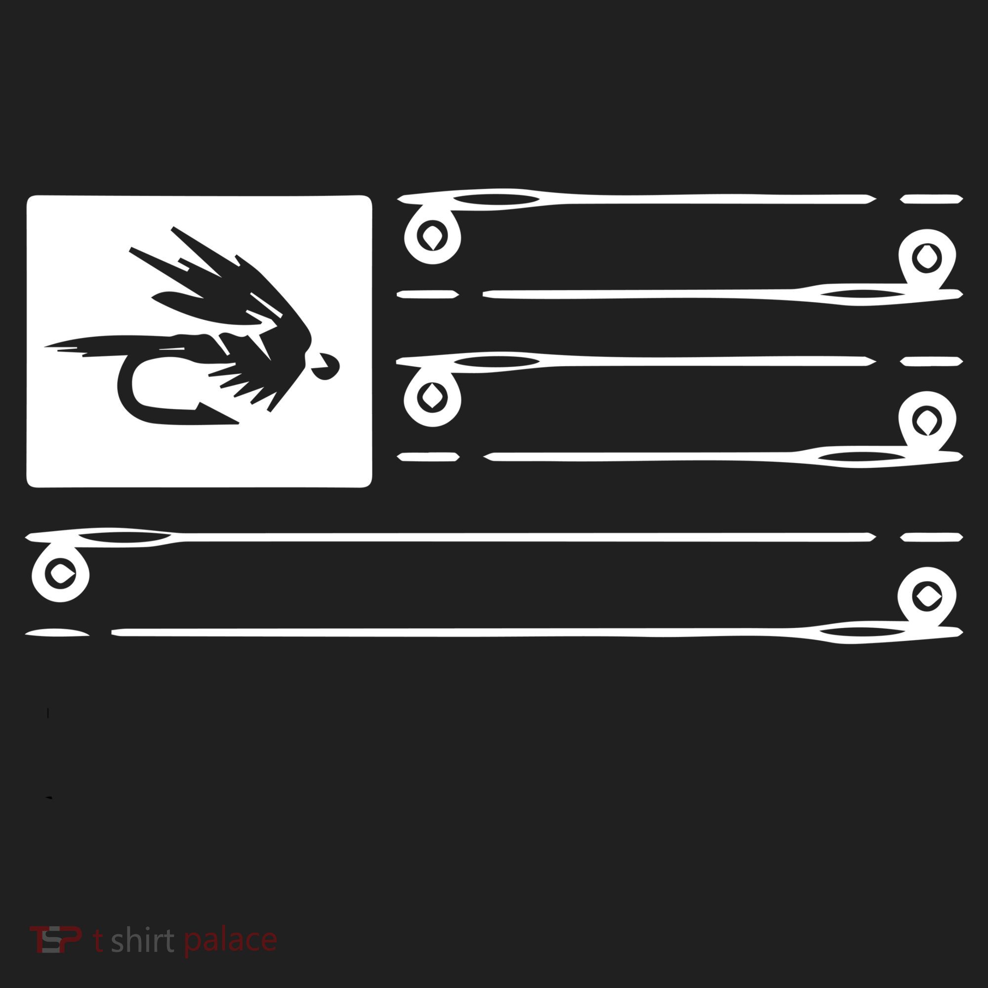 Fly Fishing Flag Women's Sweatshirt