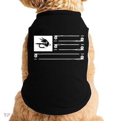 Fly Fishing Flag Doggie Tank