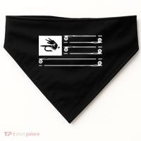 Fly Fishing Flag USA-Made Doggie Bandana thumb 0