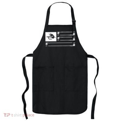 Fly Fishing Flag Apron