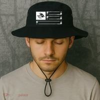Fly Fishing Flag Bucket Hat thumb 2