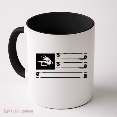 Fly Fishing Flag Coffee Mug