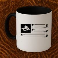 Fly Fishing Flag Coffee Mug thumb 2
