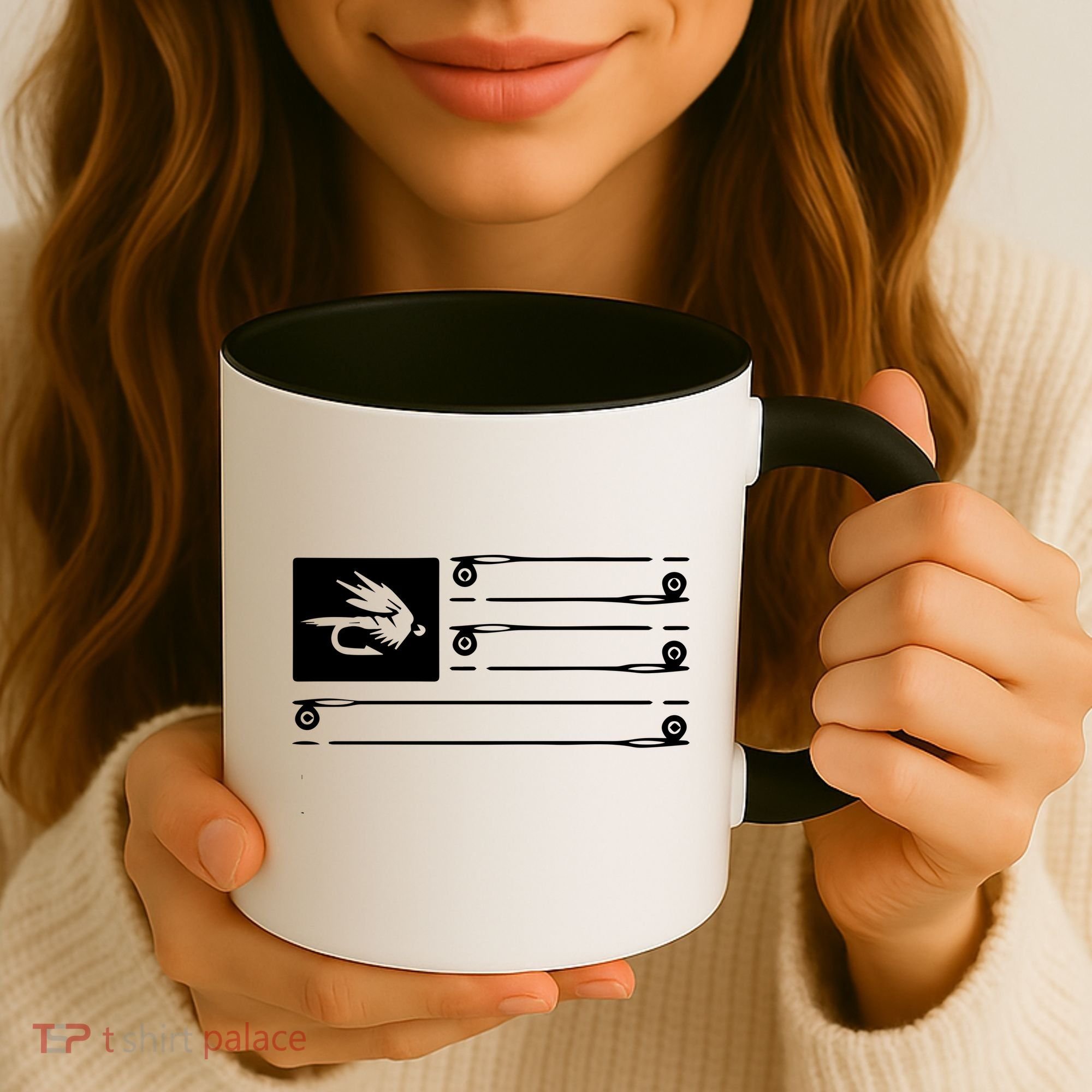 Fly Fishing Flag Coffee Mug
