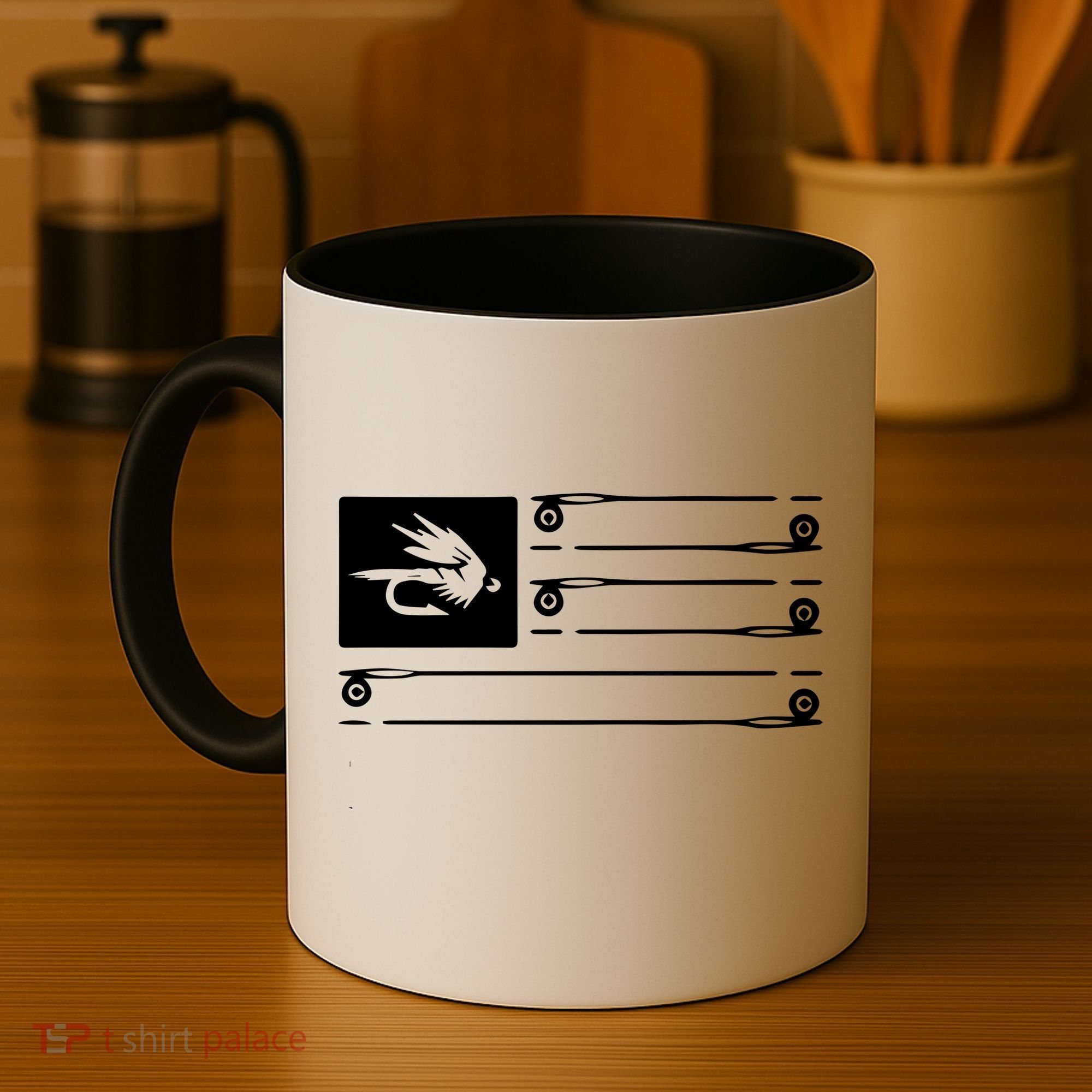 Fly Fishing Flag Coffee Mug
