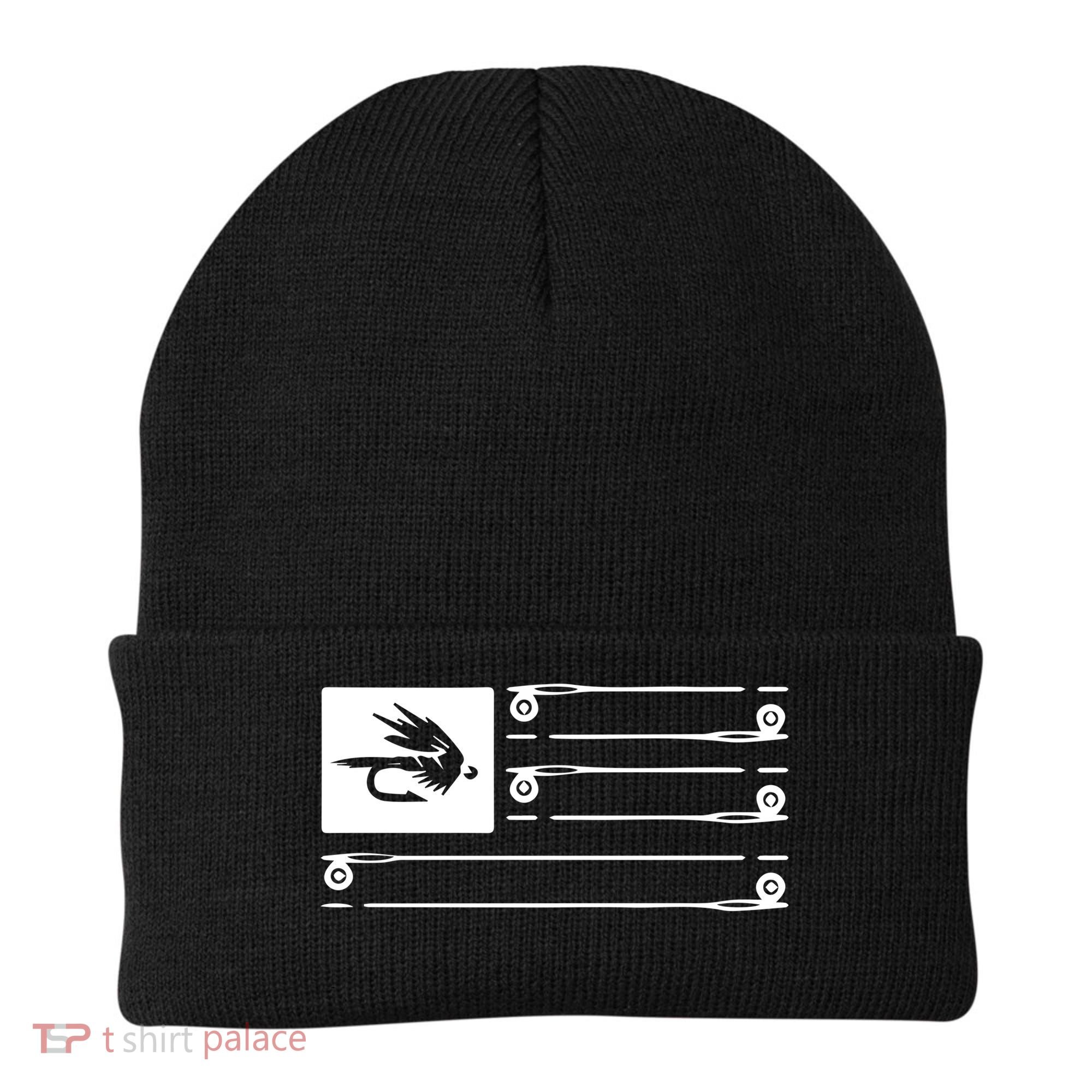 Fly Fishing Flag Beanie