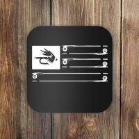 Fly Fishing Flag Coaster thumb 0