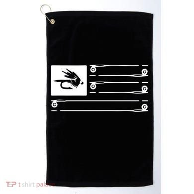 Fly Fishing Flag Golf Towel