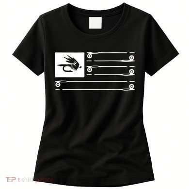 Fly Fishing Flag Women's T-Shirt