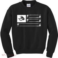Fly Fishing Flag Kids Sweatshirt thumb 0