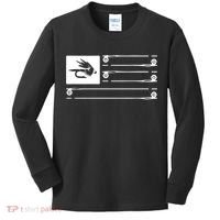 Fly Fishing Flag Kids Long Sleeve Shirt thumb 0
