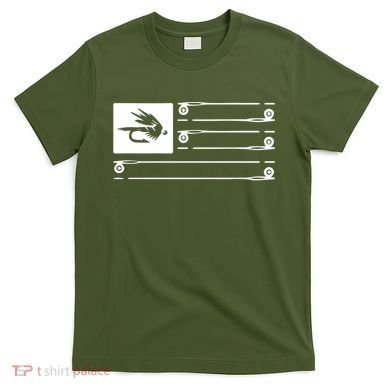 Fly Fishing Flag T-Shirt