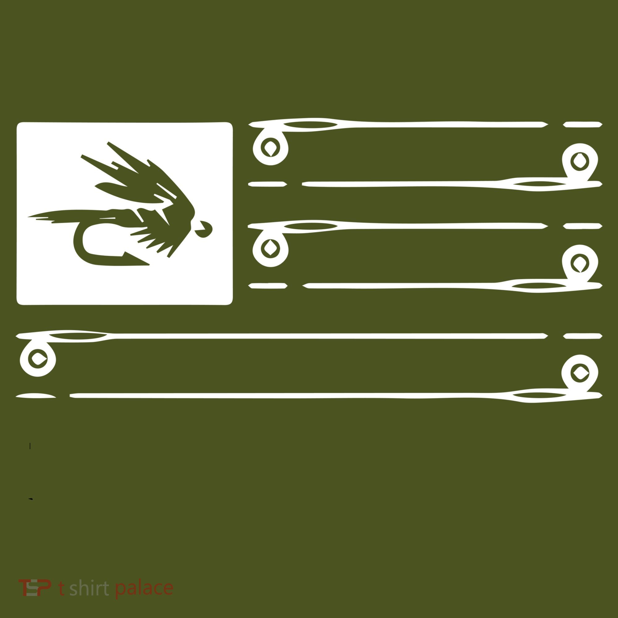 Fly Fishing Flag Kids Hoodie