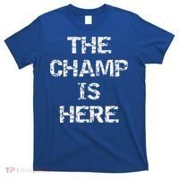 Funny Fantasy Football Championship Trophy The Champ Is Here T-Shirt thumb 0