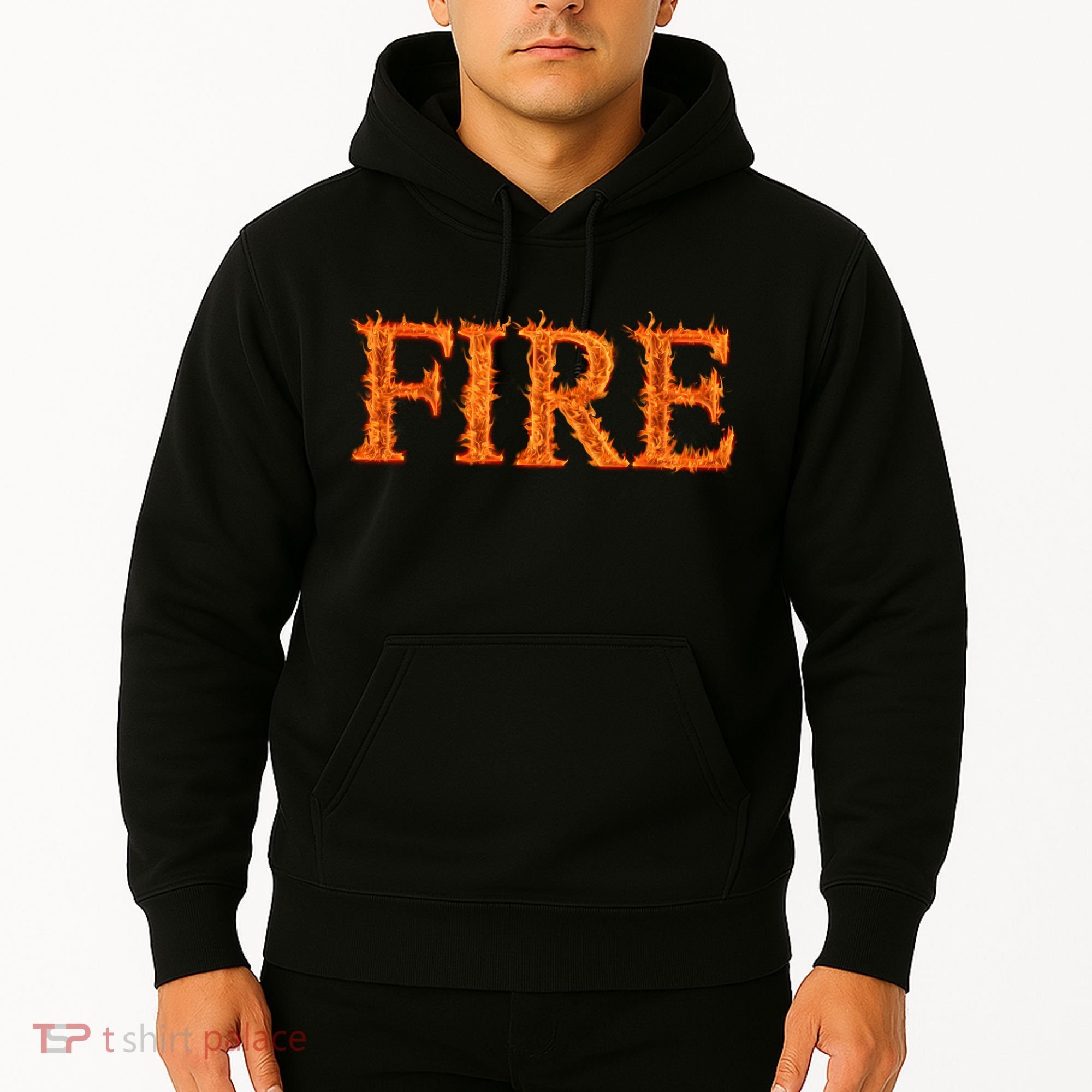 Flaming Fire Hoodie