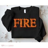 Flaming Fire Sweatshirt thumb 2