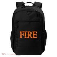 Flaming Fire Backpack thumb 0