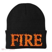 Flaming Fire Beanie thumb 0