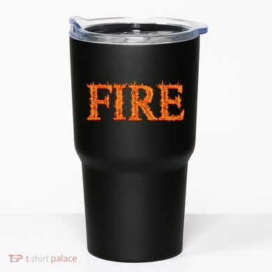 Flaming Fire Tumbler