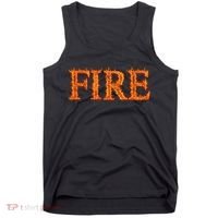 Flaming Fire Tank Top thumb 0