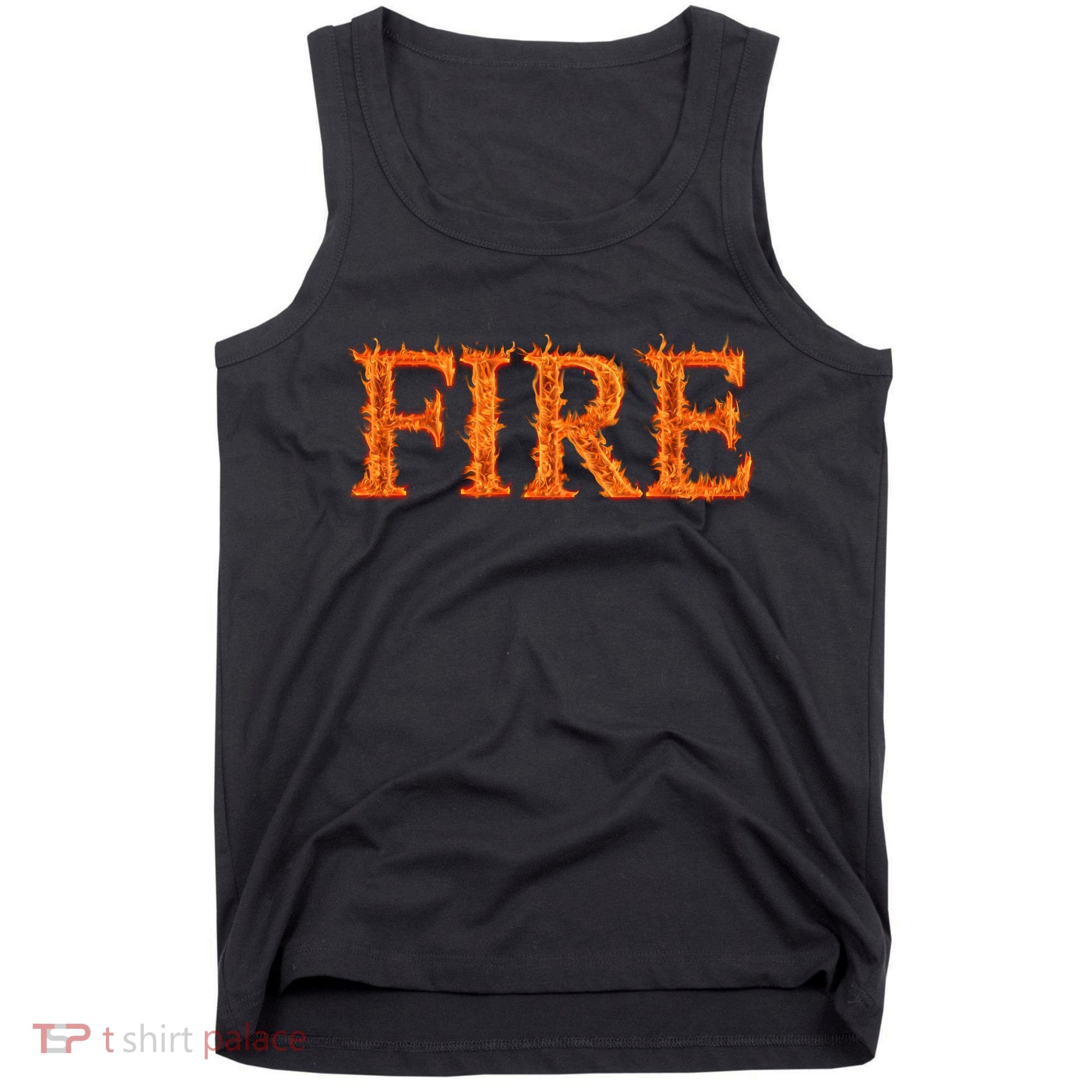 Flaming Fire Tank Top