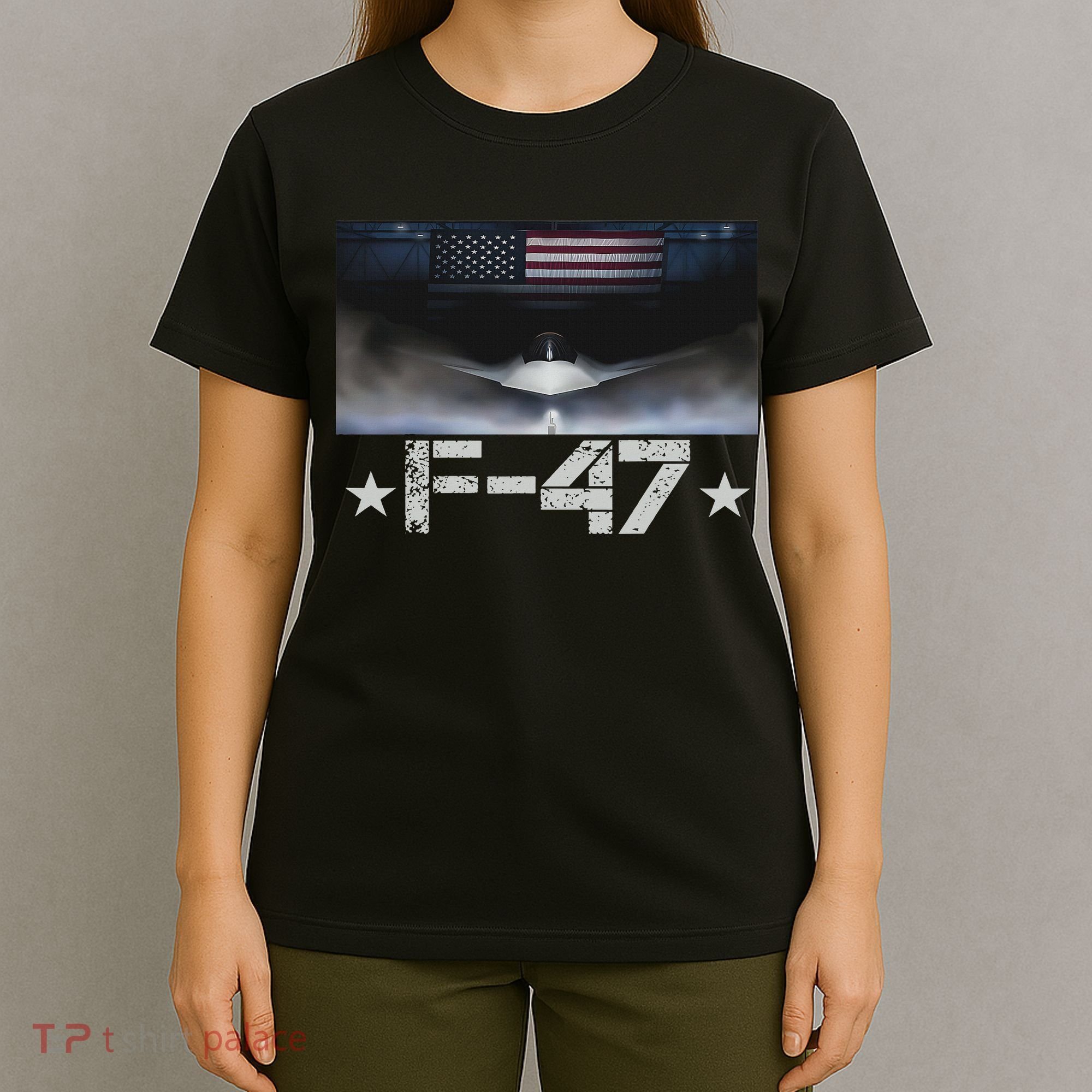 Funny F47 Fighter Jet Trump F 47 Jet Fighter Aircraft T-Shirt