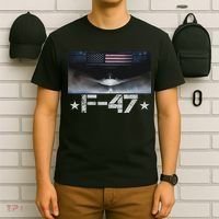 Funny F47 Fighter Jet Trump F 47 Jet Fighter Aircraft T-Shirt thumb 6