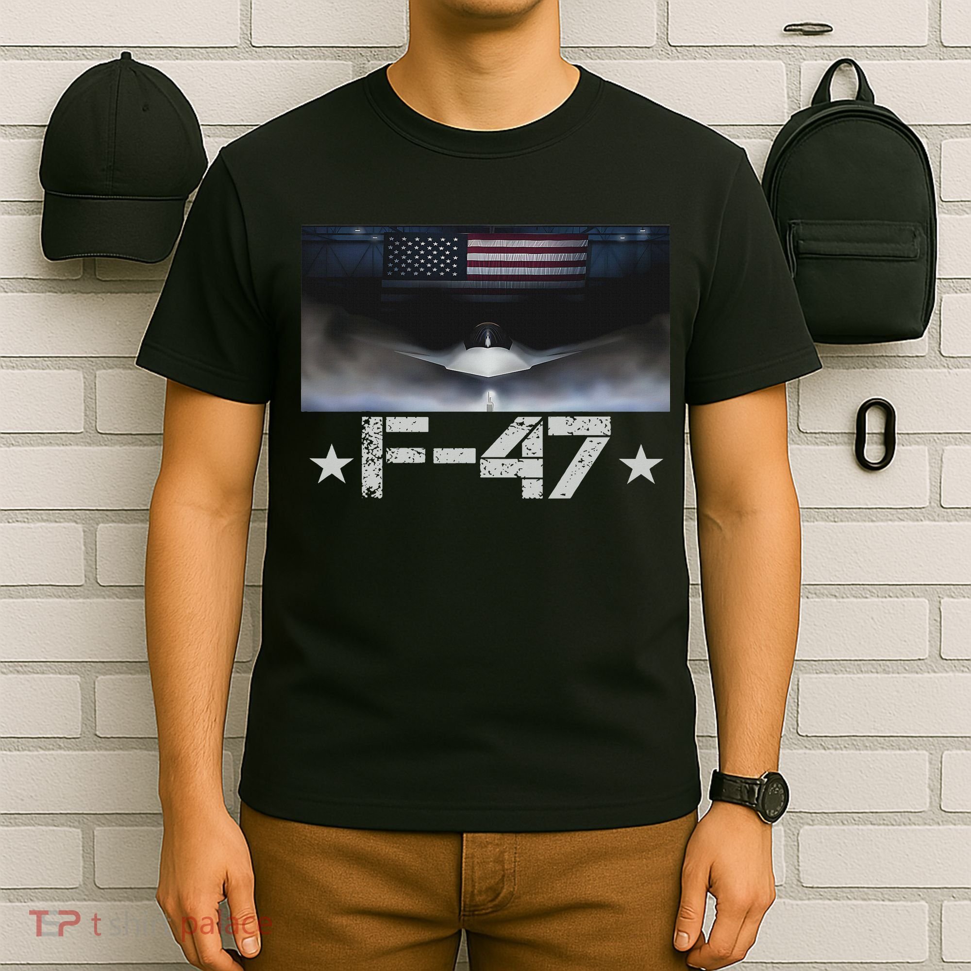 Funny F47 Fighter Jet Trump F 47 Jet Fighter Aircraft T-Shirt