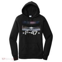 Funny F47 Fighter Jet Trump F 47 Jet Fighter Aircraft Women's Hoodie thumb 0