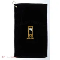 Feeling French Funny Golf Towel thumb 0