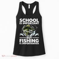 Funny Fishing For Fish Saying Bass Fisherman Women's Tank Top thumb 0