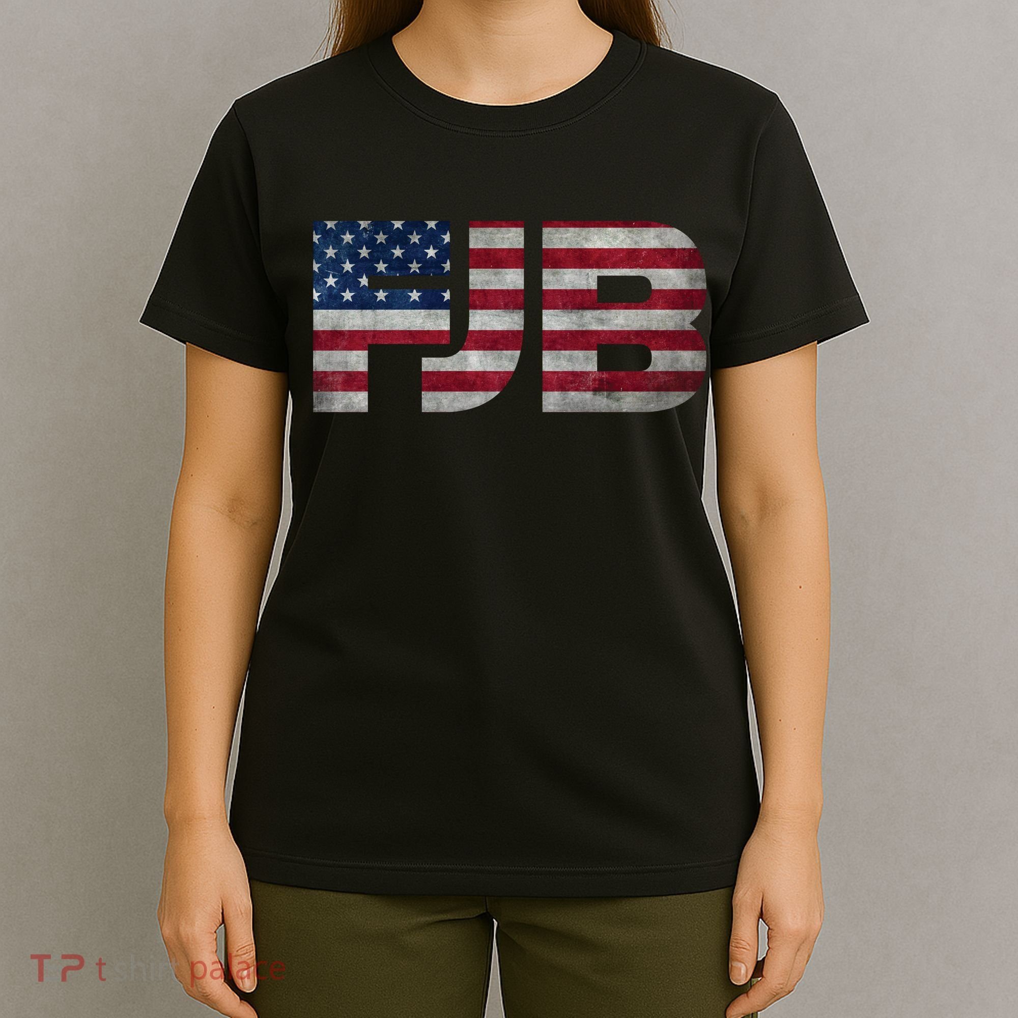 FJB F.Biden F#ck Biden FJB American Flag T-Shirt